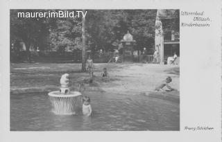 Warmbad - Schwimmbad - Europa - alte historische Fotos Ansichten Bilder Aufnahmen Ansichtskarten 