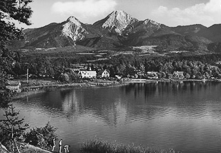 Faakersee mit Mittagskogel - Europa - alte historische Fotos Ansichten Bilder Aufnahmen Ansichtskarten 