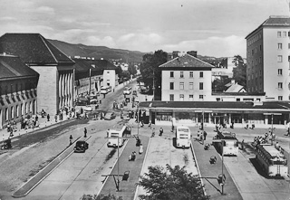 Hauptbahnhof - Bahnhofplatz - alte historische Fotos Ansichten Bilder Aufnahmen Ansichtskarten 