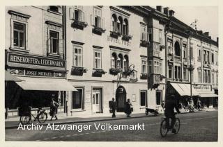 Villach Hauptplatz Geschäft Michaeli  - alte historische Fotos Ansichten Bilder Aufnahmen Ansichtskarten 