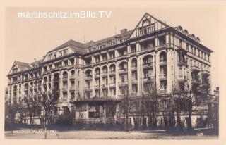 Villach, Parkhotel - alte historische Fotos Ansichten Bilder Aufnahmen Ansichtskarten 