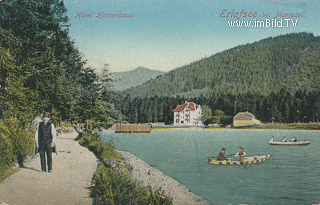 Erlafsee bei Mariazell - Bruck an der Mur - alte historische Fotos Ansichten Bilder Aufnahmen Ansichtskarten 