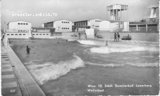 Städ. Sommerbad Laaerberg - Wien 10.,Favoriten - alte historische Fotos Ansichten Bilder Aufnahmen Ansichtskarten 