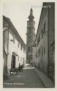 Wolfsberg - Gerichtsgasse - Wolfsberg - alte historische Fotos Ansichten Bilder Aufnahmen Ansichtskarten 