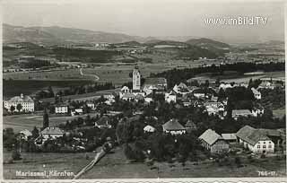 Panoramaaufnahme Maria Saal - Klagenfurt Land - alte historische Fotos Ansichten Bilder Aufnahmen Ansichtskarten 