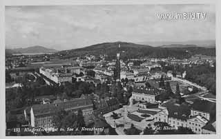 Klagenfurt u. Kreuzbergl - Klagenfurt am Wörthersee - alte historische Fotos Ansichten Bilder Aufnahmen Ansichtskarten 