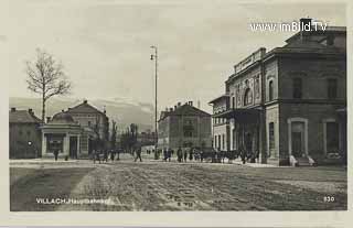 Bahnhof Villach - alte historische Fotos Ansichten Bilder Aufnahmen Ansichtskarten 