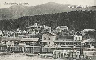 Bahnhof Arnoldstein - alte historische Fotos Ansichten Bilder Aufnahmen Ansichtskarten 