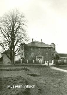 Dinzlschloss - Villach-St. Martin - alte historische Fotos Ansichten Bilder Aufnahmen Ansichtskarten 