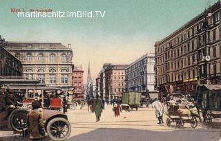 Wien, Kärntnerstraße mit Oper  - Oesterreich - alte historische Fotos Ansichten Bilder Aufnahmen Ansichtskarten 