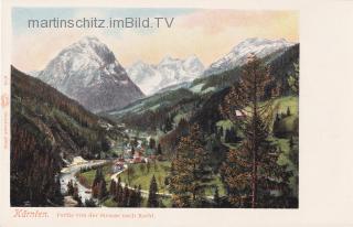 Strasse nach Raibl - Tarvisio - alte historische Fotos Ansichten Bilder Aufnahmen Ansichtskarten 