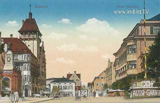 Kufstein - Oberer Stadtplatz - alte historische Fotos Ansichten Bilder Aufnahmen Ansichtskarten 