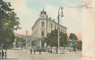 Vöslau - Hotel Stefanie - Niederösterreich - alte historische Fotos Ansichten Bilder Aufnahmen Ansichtskarten 