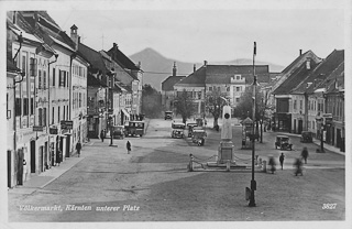 Hauptplatz Völkermarkt - alte historische Fotos Ansichten Bilder Aufnahmen Ansichtskarten 