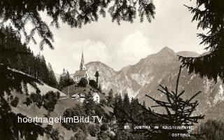 St Justina - Lienz - alte historische Fotos Ansichten Bilder Aufnahmen Ansichtskarten 