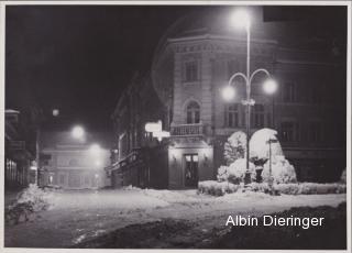 Villach Hbf und Hotel Europa - Villach(Stadt) - alte historische Fotos Ansichten Bilder Aufnahmen Ansichtskarten 