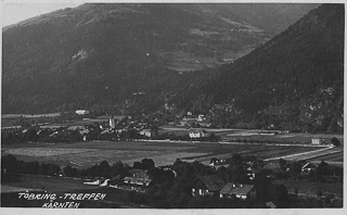 Von Töbring nach Treffen - Treffen am Ossiacher See - alte historische Fotos Ansichten Bilder Aufnahmen Ansichtskarten 