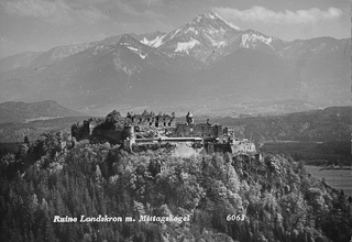 Ruine Landskron - Villach - alte historische Fotos Ansichten Bilder Aufnahmen Ansichtskarten 