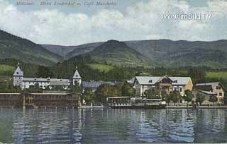 Hotel Lindenhof und Cafe Marchetti - alte historische Fotos Ansichten Bilder Aufnahmen Ansichtskarten 