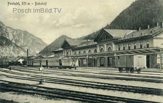 Pontebbana, Bahnhof Pontafel   - alte historische Fotos Ansichten Bilder Aufnahmen Ansichtskarten 