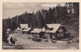 Katschberghöhe, Alpengasthof - Spittal an der Drau - alte historische Fotos Ansichten Bilder Aufnahmen Ansichtskarten 