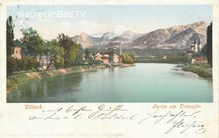 Villach-Innere Stadt - alte historische Fotos Ansichten Bilder Aufnahmen Ansichtskarten 