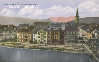 Villach-Innere Stadt - alte historische Fotos Ansichten Bilder Aufnahmen Ansichtskarten 