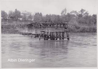 Villach, Abtrag der Kriegsbrücke - Oesterreich - alte historische Fotos Ansichten Bilder Aufnahmen Ansichtskarten 