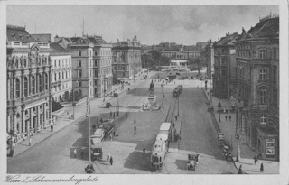 Schwarzenbergplatz - alte historische Fotos Ansichten Bilder Aufnahmen Ansichtskarten 