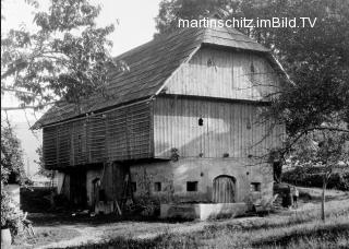 Drobollach, Scheune der Dersalitsch - Hube - Kärnten - alte historische Fotos Ansichten Bilder Aufnahmen Ansichtskarten 