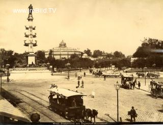 Praterstern - Europa - alte historische Fotos Ansichten Bilder Aufnahmen Ansichtskarten 