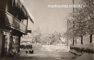 Drobollach, Bernold's Gasthof  - Winteransicht - Kärnten - alte historische Fotos Ansichten Bilder Aufnahmen Ansichtskarten 