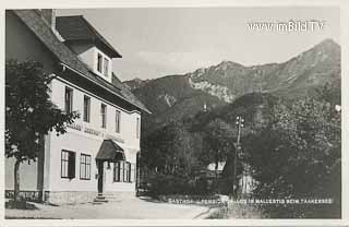 Gasthof und Pension Gallob in Mallestig - Finkenstein am Faaker See - alte historische Fotos Ansichten Bilder Aufnahmen Ansichtskarten 