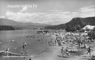 Faakersee - Sandbank - Finkenstein am Faaker See - alte historische Fotos Ansichten Bilder Aufnahmen Ansichtskarten 