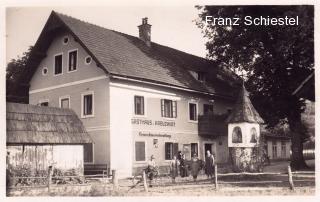 St. Niklas, Gasthaus Kreuzwirt - Villach(Stadt) - alte historische Fotos Ansichten Bilder Aufnahmen Ansichtskarten 