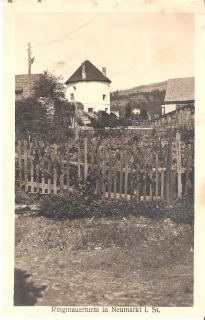 Neumarkt in Steiermark - Ringmauerturm - Neumarkt in Steiermark - alte historische Fotos Ansichten Bilder Aufnahmen Ansichtskarten 