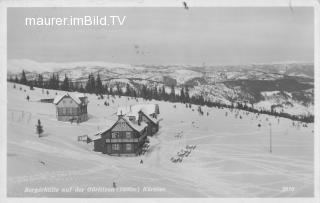 Berger Alm im Winter - Winkl Ossiachberg - alte historische Fotos Ansichten Bilder Aufnahmen Ansichtskarten 