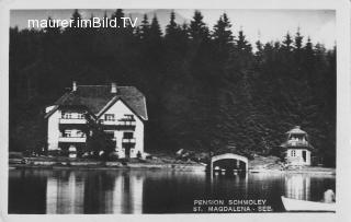 Pension Schmoley - St. Magdalen - Villach - alte historische Fotos Ansichten Bilder Aufnahmen Ansichtskarten 