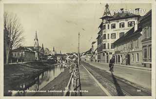 Villacher Strasse - Lendkanal - alte historische Fotos Ansichten Bilder Aufnahmen Ansichtskarten 