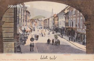 Villach Hauptplatz  - Villach(Stadt) - alte historische Fotos Ansichten Bilder Aufnahmen Ansichtskarten 