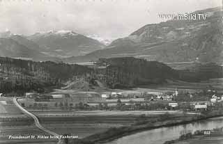 Ortsansicht St. Niklas - Villach - alte historische Fotos Ansichten Bilder Aufnahmen Ansichtskarten 