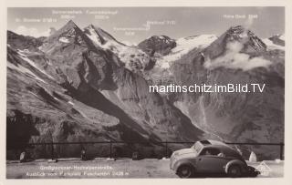 Großglockner Hochalpenstraße, Parkpl. Fuschertörl - Kärnten - alte historische Fotos Ansichten Bilder Aufnahmen Ansichtskarten 