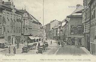 Alter Platz - Klagenfurt am Wörthersee - alte historische Fotos Ansichten Bilder Aufnahmen Ansichtskarten 