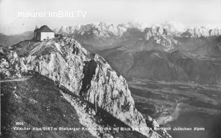 Bleiberger Knappenkirche - alte historische Fotos Ansichten Bilder Aufnahmen Ansichtskarten 