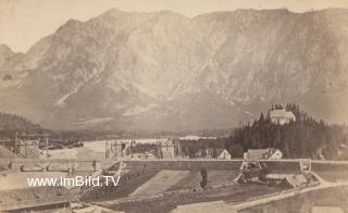 Gailitz - Bau der Eisenbahnbrücke - Oesterreich - alte historische Fotos Ansichten Bilder Aufnahmen Ansichtskarten 