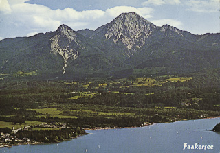 Faakersee mit Mittagskogel - Kärnten - alte historische Fotos Ansichten Bilder Aufnahmen Ansichtskarten 