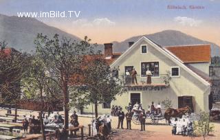 Köttelach, Gasthof Post - Gutenstein / Ravne na Koroškem - alte historische Fotos Ansichten Bilder Aufnahmen Ansichtskarten 