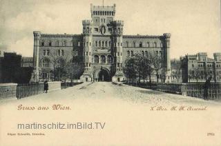 Wien, K.K. Arsenal - alte historische Fotos Ansichten Bilder Aufnahmen Ansichtskarten 