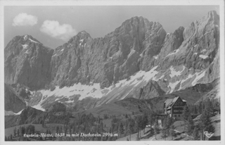 Austria-Hütte mit Dachstein - Faistenau - alte historische Fotos Ansichten Bilder Aufnahmen Ansichtskarten 