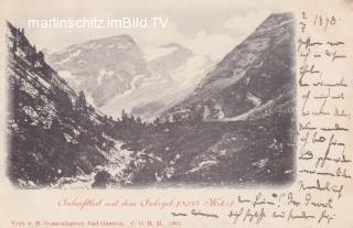 Badgastein, Böckstein mit Anlaufthal und Annkogel - Oesterreich - alte historische Fotos Ansichten Bilder Aufnahmen Ansichtskarten 